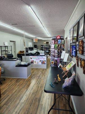 Sales counters 1 and 2