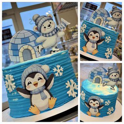 This COOL Cake is a HOLIDAY SPECIAL!! $67!! (originally $98) Baked and Decorated Fresh to Order