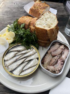 Sardines & Octopus