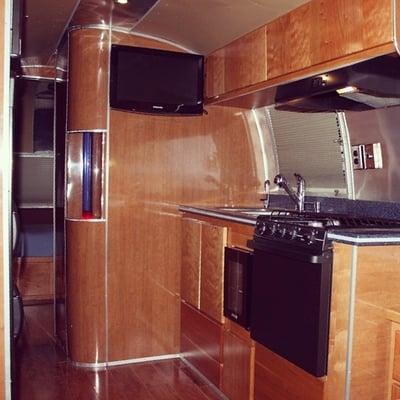 1967 Vintage Airstream Overlander Land Yacht restored interior