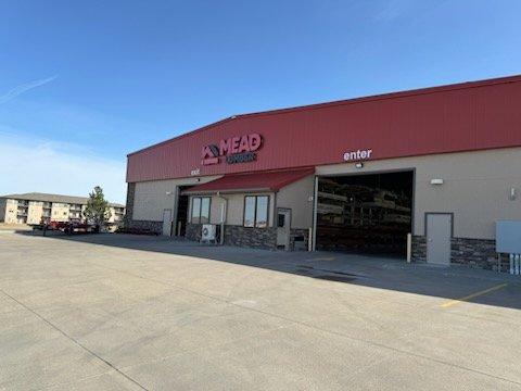 Lumberyard warehouse for Mead Lumber of Kearney, NE