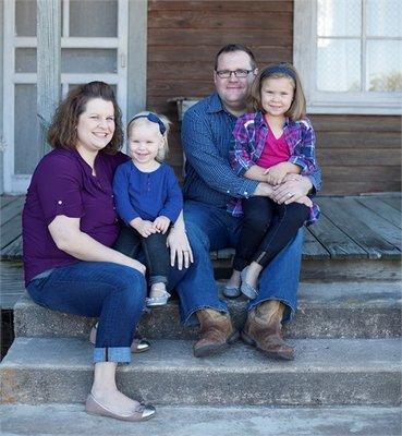Bo Thibodeaux and family