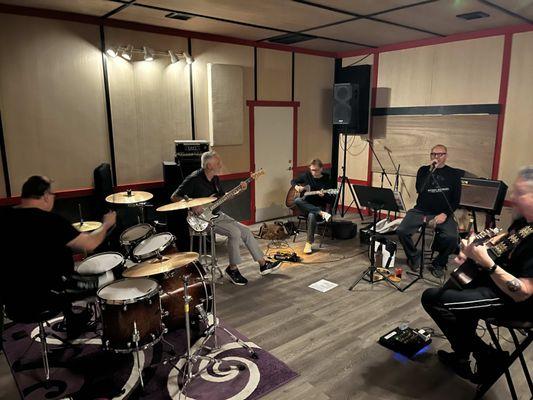 Studio R - main recording room.