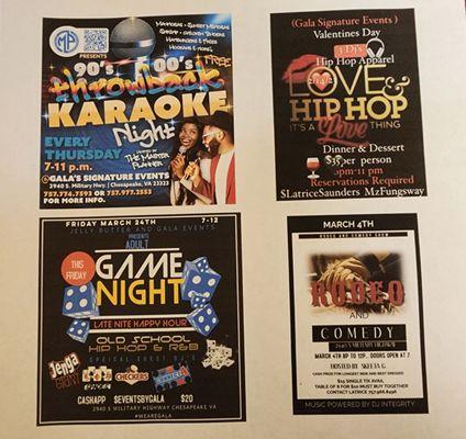 Gala's Signature Events