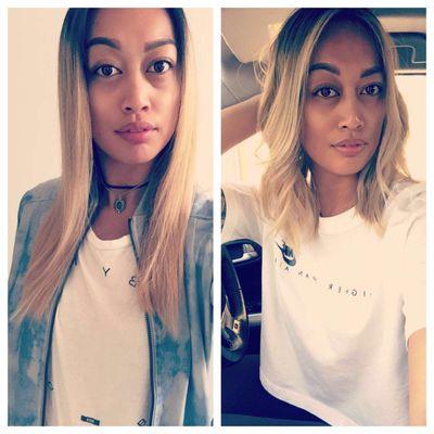 5/6/17 before and after - cut and recolor