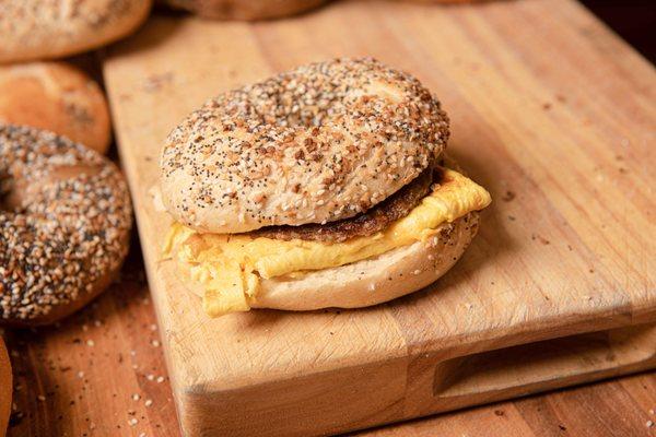 Sausage egg and cheese