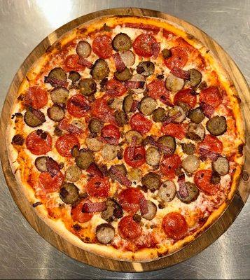 The Meat Lovers Pizza