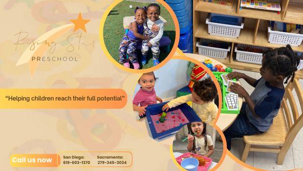 Rising star preschool Sacramento