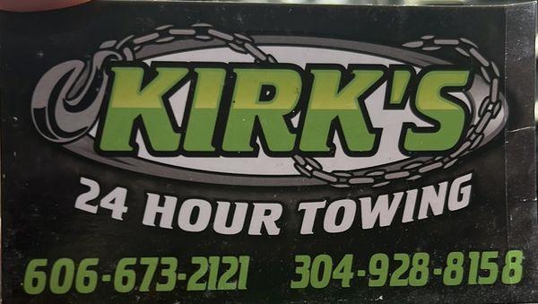 Kirk’s 24 Hour Towing