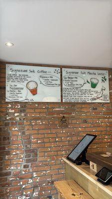 signature drink menu