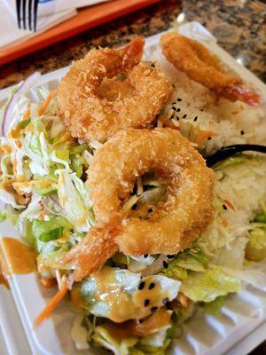 Crispy Shrimp plate