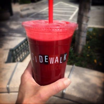 Mission Elixir: carrots, celery, apples, beet, ginger