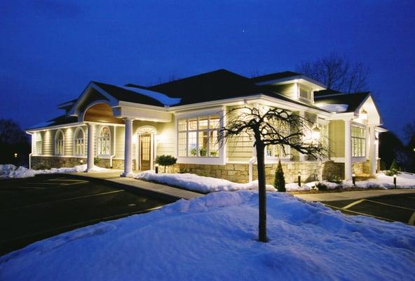 Smiling in the Snow!