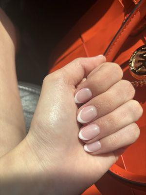 Acrylic Nail set done at Galaxy Nails & Spa