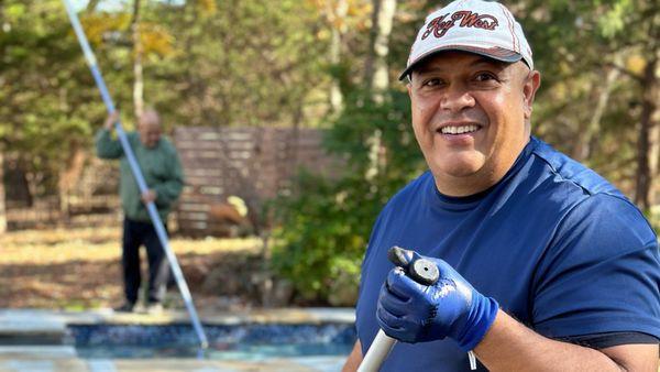 Pool cleaning and leaf removal