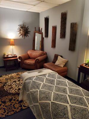 Enjoy a relaxing session in our private room.