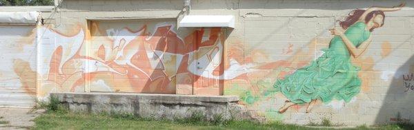 Dancer in the Green Dress by FAB Crew 2014