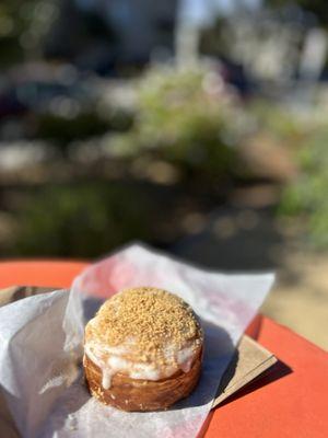 Keylime pie croissant. oh my goodness!!