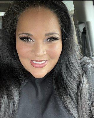 After my facial... no foundation