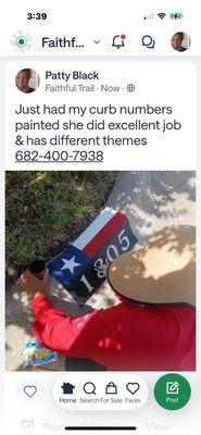 Alexander Curb Painting