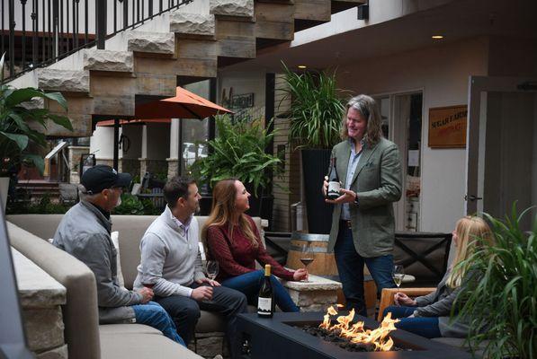 Chalone winemaker Greg Freeman