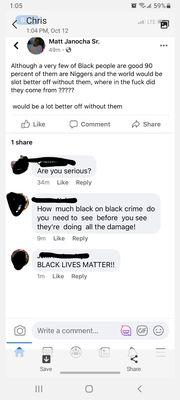 Cavan Construction hires Racists Homophobic employees. Expressed my concerns but no actions were taken by Tom Smith