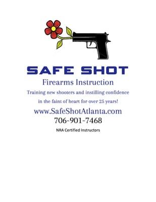 Free training for women! We provide any woman who desires training one free hour of instruction. Visit our website for info.