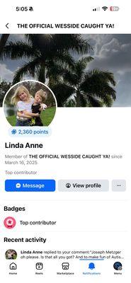 This woman on facebook thinks she can show up and threaten to dox me after misreading some of my comments.