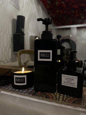 They have super cute, custom candles, and soap