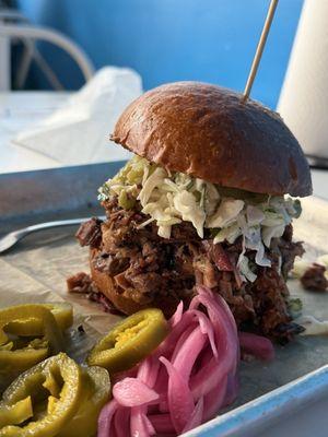 Chopped Brisket Sando