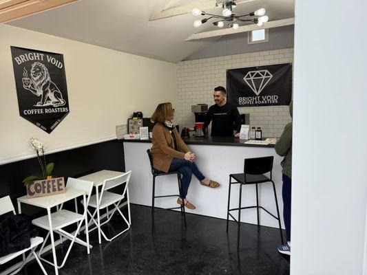 Ana Belaval stopped by for some coffee!