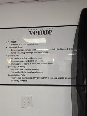 Eternal Memories Venue