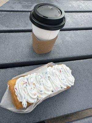 Birthday Cake and coffee :)