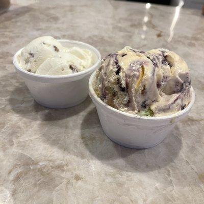 Both same size. Where's the rest of the left one??