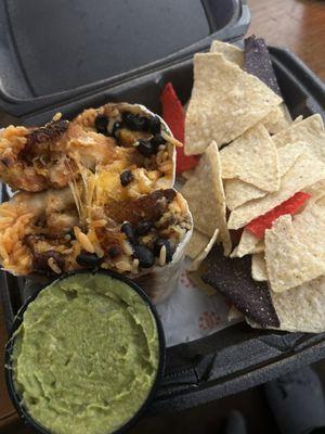 6. Hot Honey Plantain Burrito