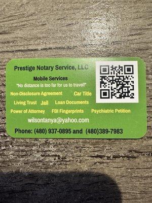 Prestige Notary Service