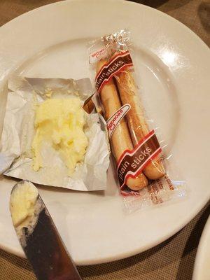 I chose Breadsticks from bread basket to go with my Clam Chowder Soup. 2/11/2022