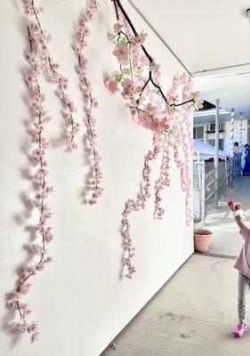 Beautiful seasonal themes throughout the school