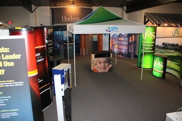 Browse our showroom for new ideas while seeing the latest and greatest in trade show exhibiting!