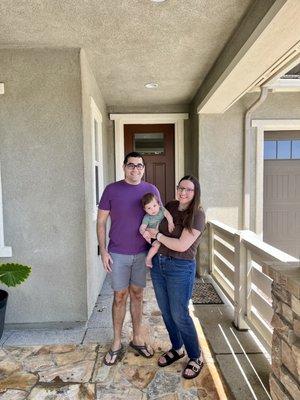 Helped this beautiful family purchase a beautiful home in Chino.