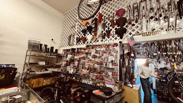 owner working on my bike