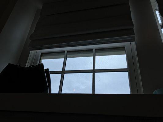 New windows new shades and DAYLIGHT at my noon class