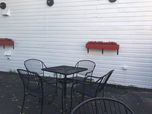 Outdoor seating