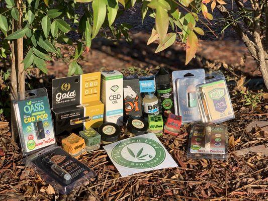 CBD Carts, Pods, E-Juice and more!