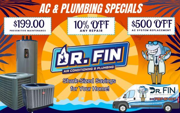 Dr. Fin AC & Plumbing