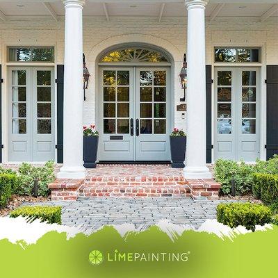 Lime Painting of Houston