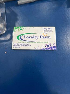 Loyalty Pawn