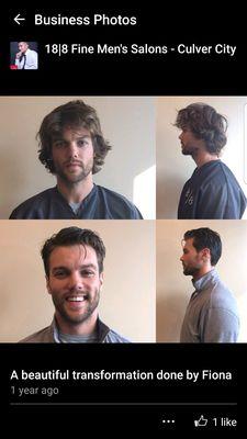 A great transformation! Nice smile!