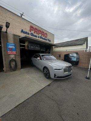 2025 Rolls-Royce Ghost Window Tint W/ IR Ceramic Film