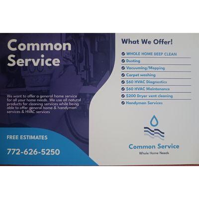 Common services